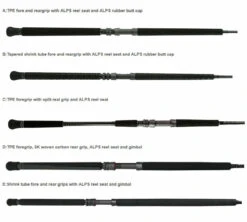 Okuma PCH Custom Series Conventional Rods -Okuma okuma pch custom series conventional rods 98650.1651172330
