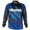 TEE SHIRT MANCHES LONGUES HOMME OKUMA TOURNAMENT JERSEY - NOIR/BLEU
